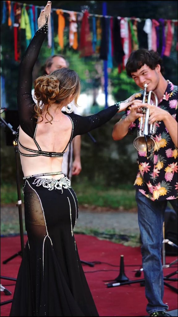 Danse orientale et trompette K'LAM